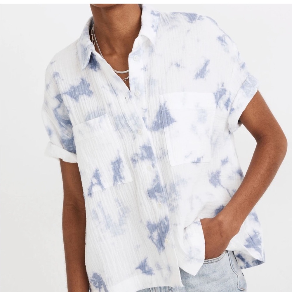 Madewell Gauze Button Down